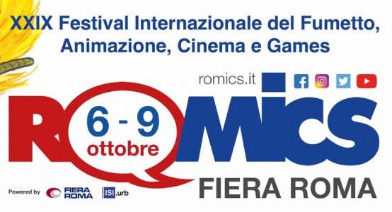 Romics, Fiera di Roma 6-9 ottobre 2022