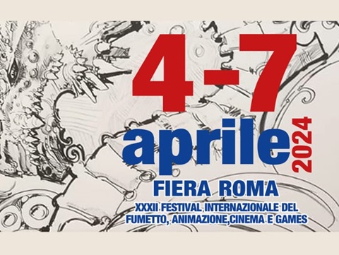 Romics XXXII edizione, Nuova Fiera di Roma dal 4 al 7 aprile 2024