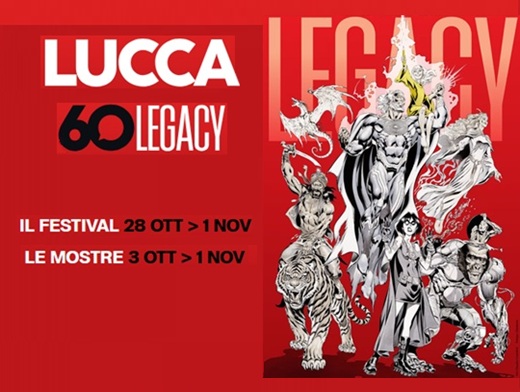 Lucca Comics & Games dal 28-10 al 01-11 2026
